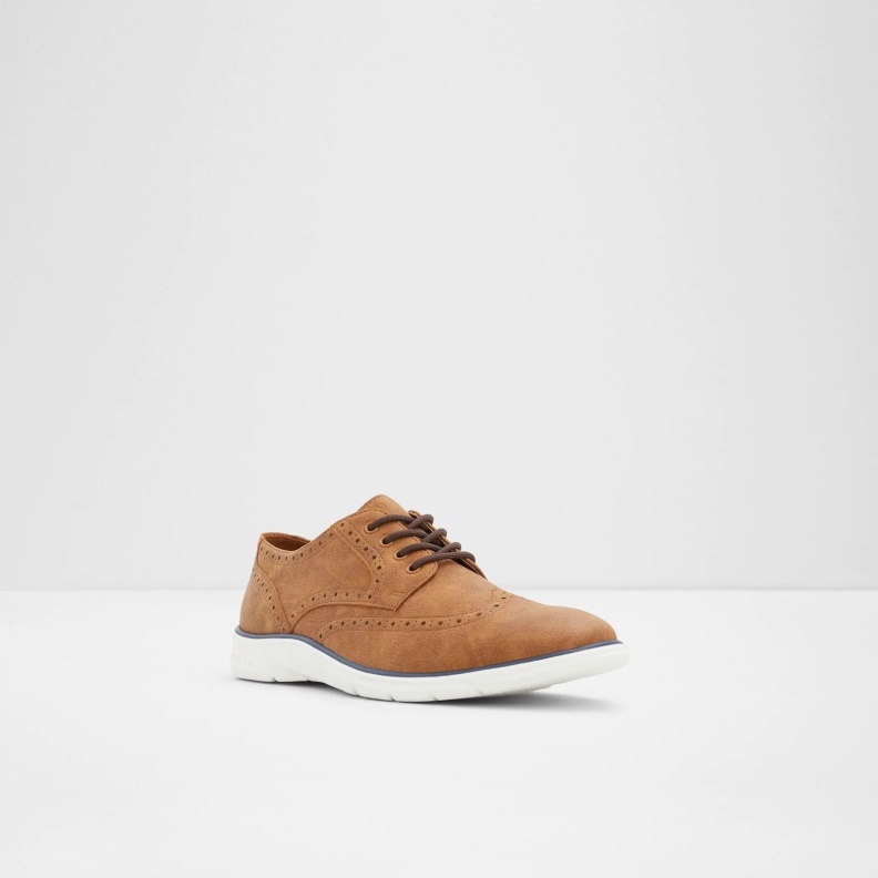 Aldo Fashion Brown Selane Oxfords And Lace Ups