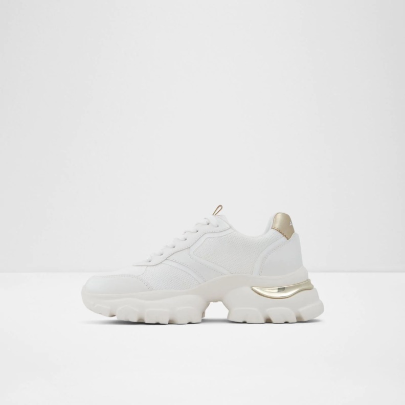 Aldo Fashion Enzia Mid Top Sneakers Lace Up Multi