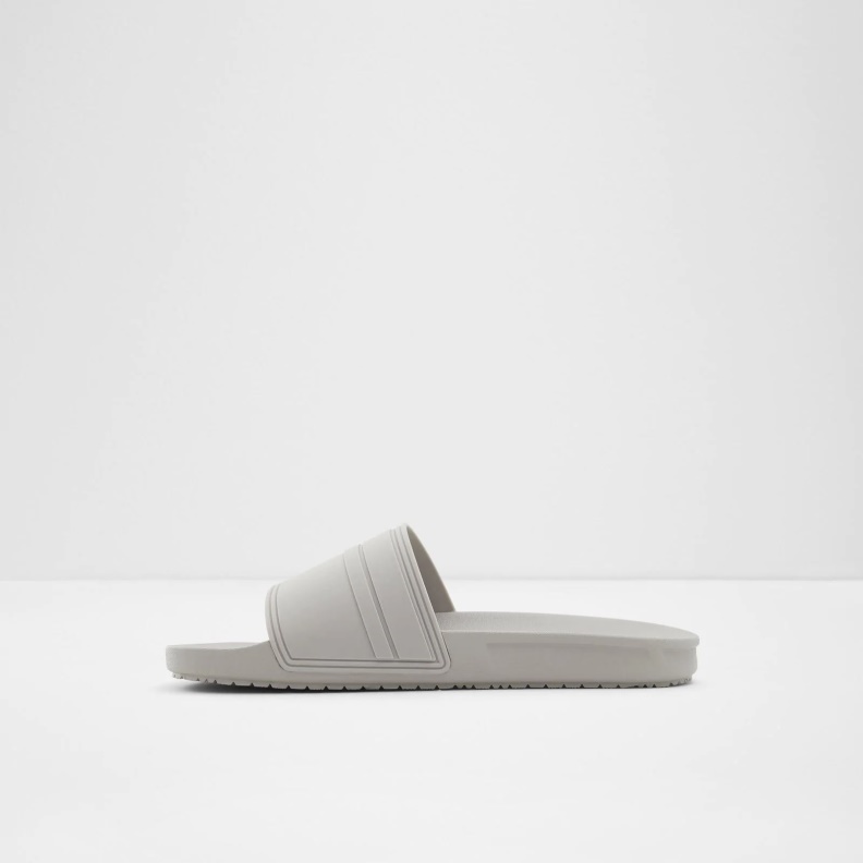 Aldo Fashion Grey Dinmore Slide Sandals