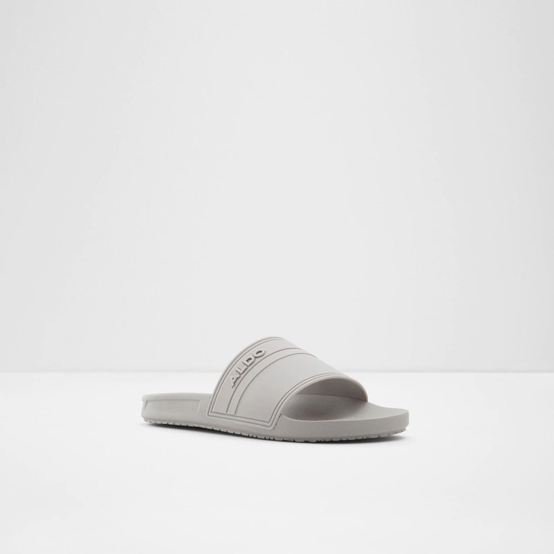 Aldo Fashion Grey Dinmore Slide Sandals