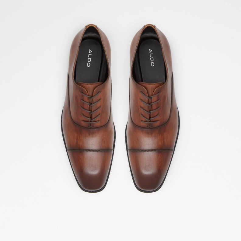Aldo Fashion Lobsterflex Oxfords And Lace Ups Brown