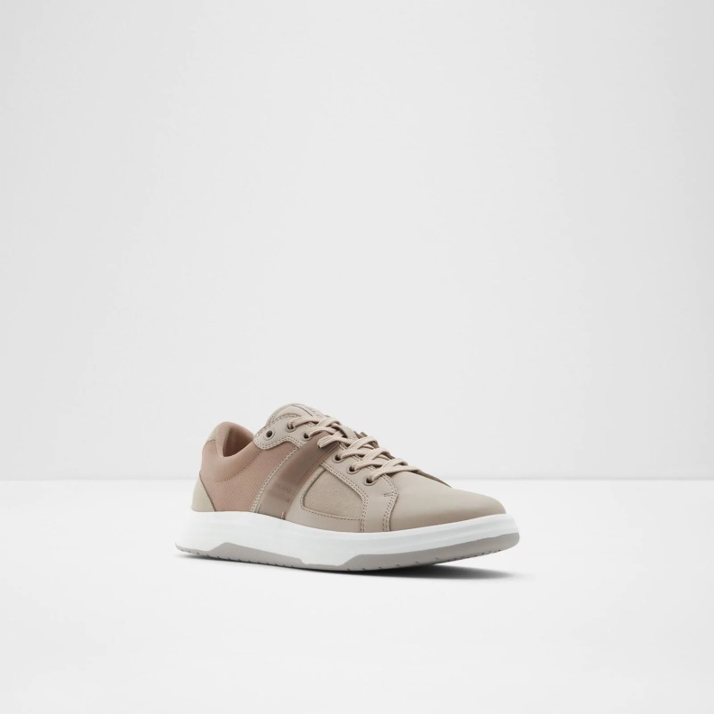 Aldo Fashion Makau Low Top Sneakers Lace Up Brown
