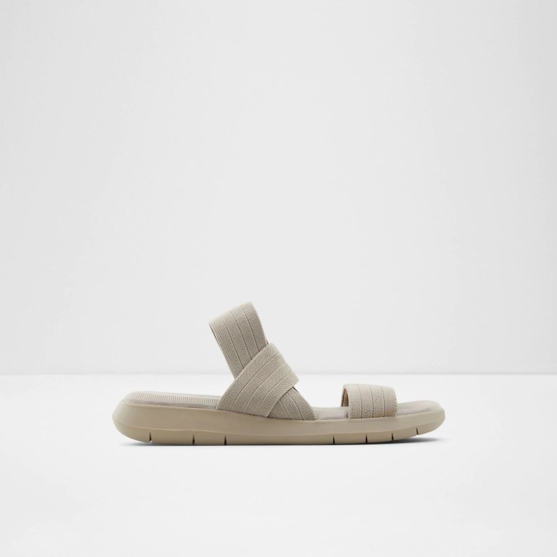 Aldo Fashion Reposa Flat Sandals Brown