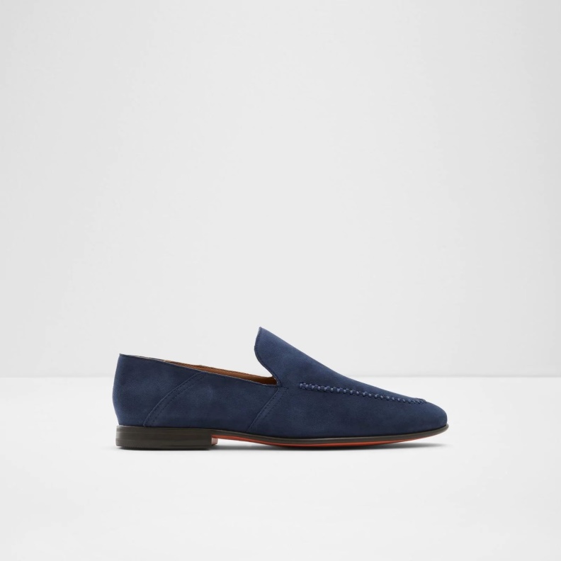 Aldo Fashion Salaman Loafers Slip On Blue