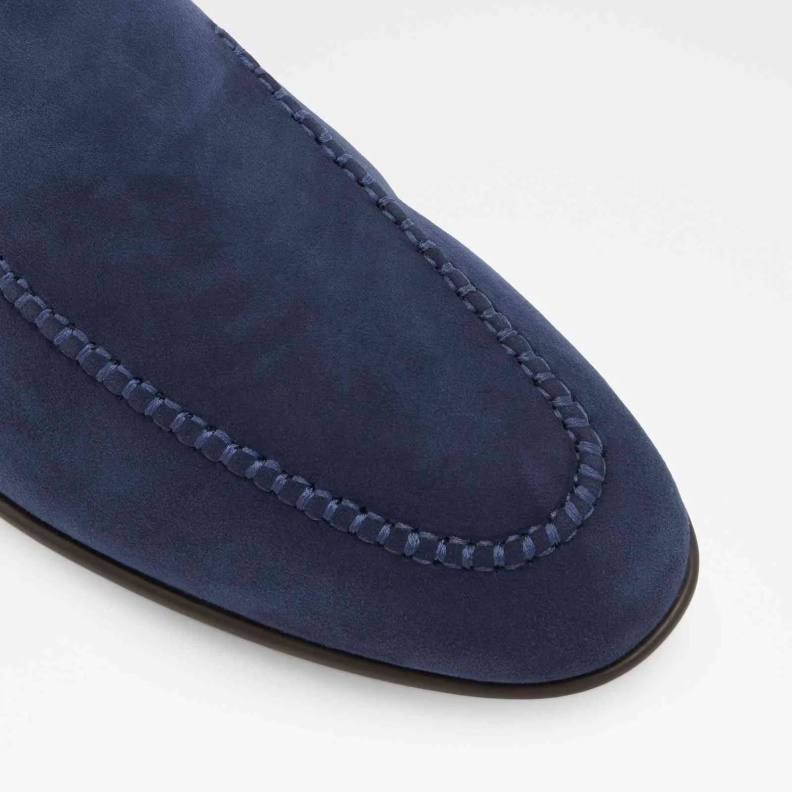 Aldo Fashion Salaman Loafers Slip On Blue
