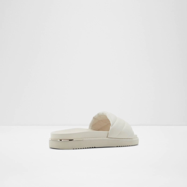 Aldo Fashion White Acaswen Flat Sandals