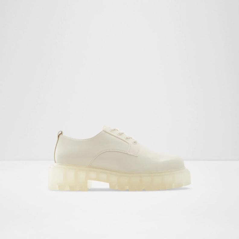 Aldo Fashion White Alexisse Oxfords And Lace Ups