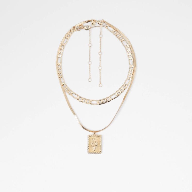 Aldo Gold Fashion Thaejar Necklaces