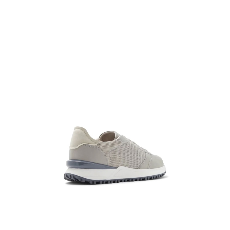 Aldo Grey Fashion Mintwood Low Top Sneakers Lace Up