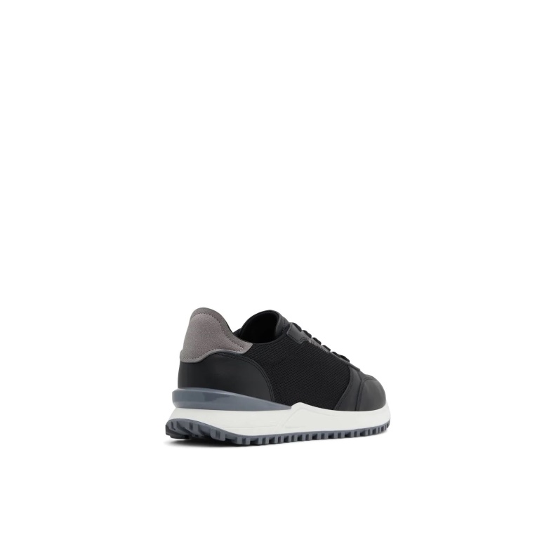 Aldo Mintwood Low Top Sneakers Lace Up Black Fashion