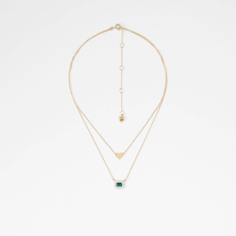 Aldo Valaever Necklaces Green Fashion