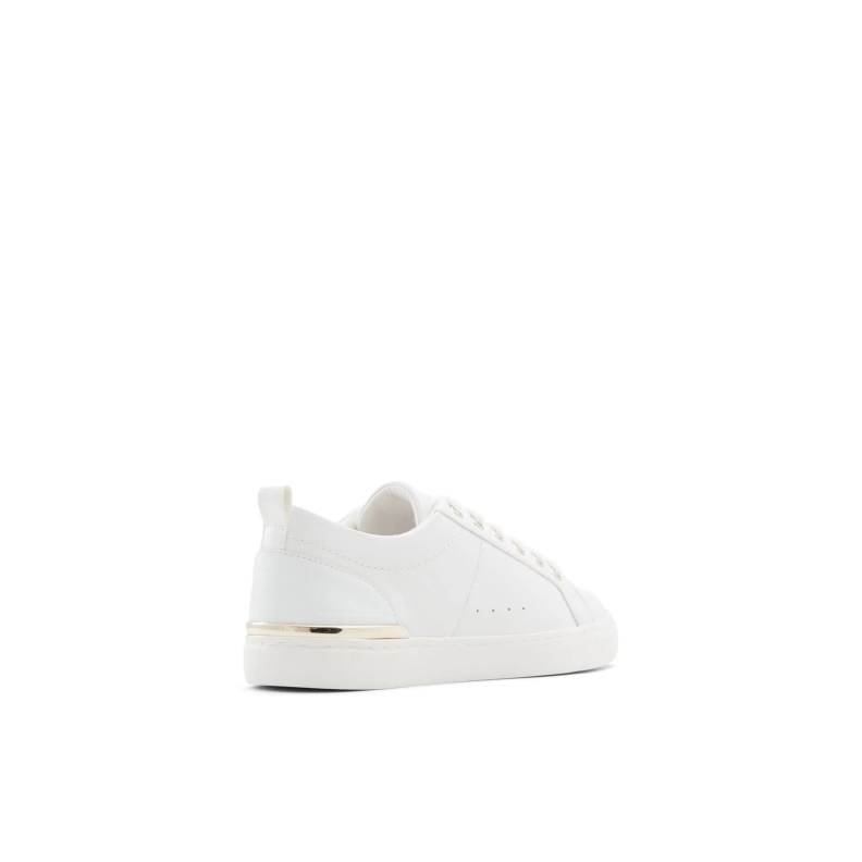 Aldo White Fashion Dilathielle Low Top Sneakers Lace Up