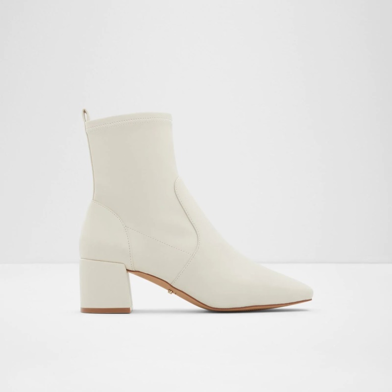Aldo White Fashion Ibiraswen Ankle Boots