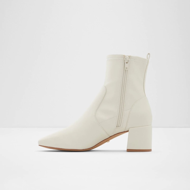 Aldo White Fashion Ibiraswen Ankle Boots