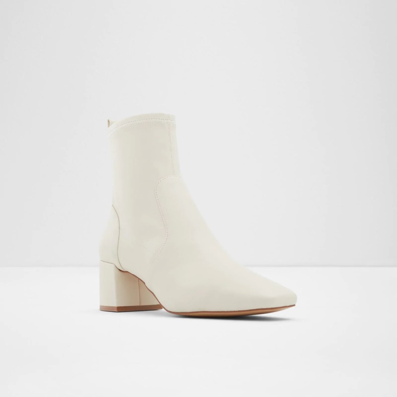 Aldo White Fashion Ibiraswen Ankle Boots