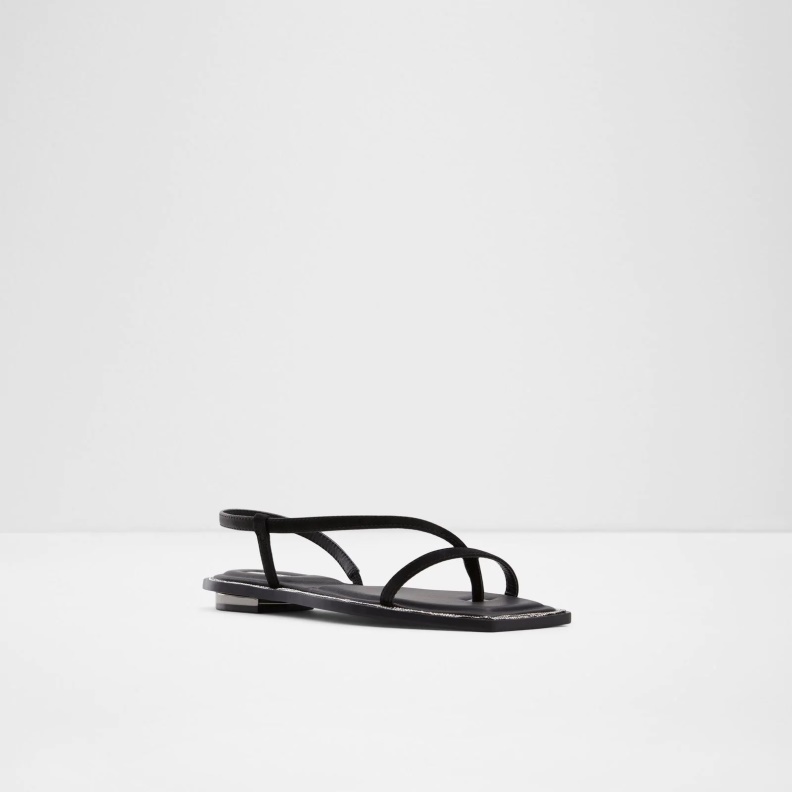 Amalle Flat Sandals Black Aldo Fashion