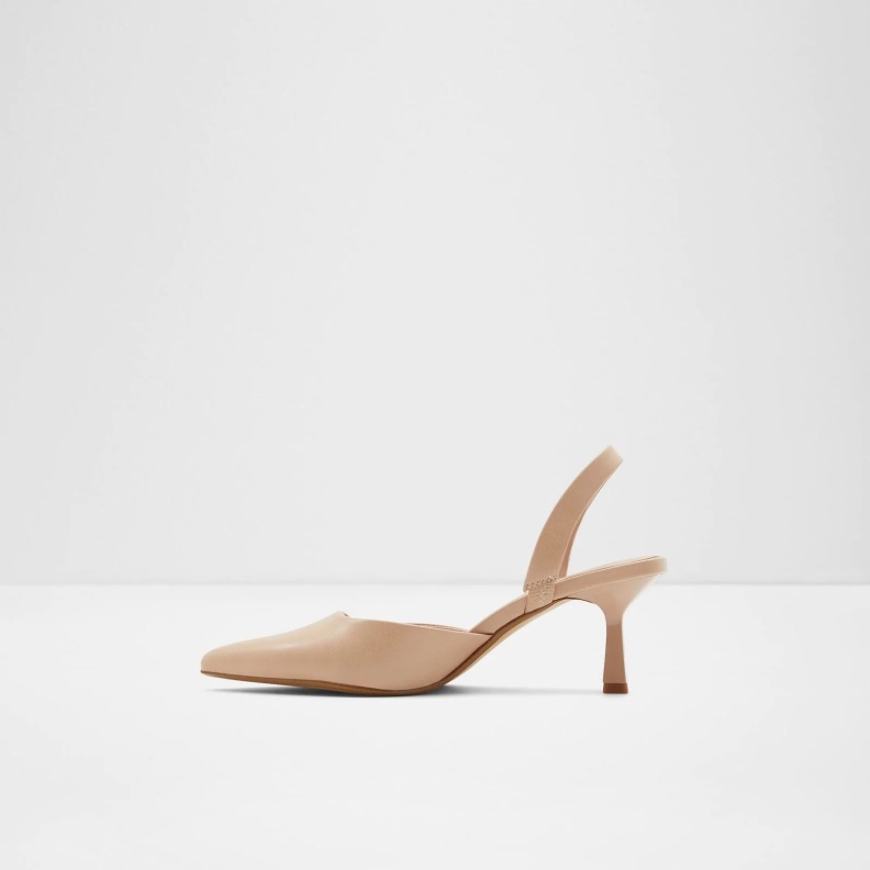 Beige Fashion Aldo Basanti Heeled Sandals Slip Ons