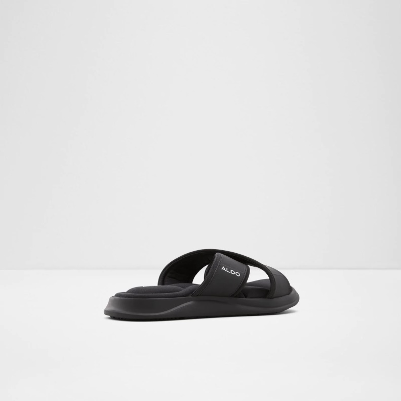 Black Dossio Flat Sandals Fashion Aldo