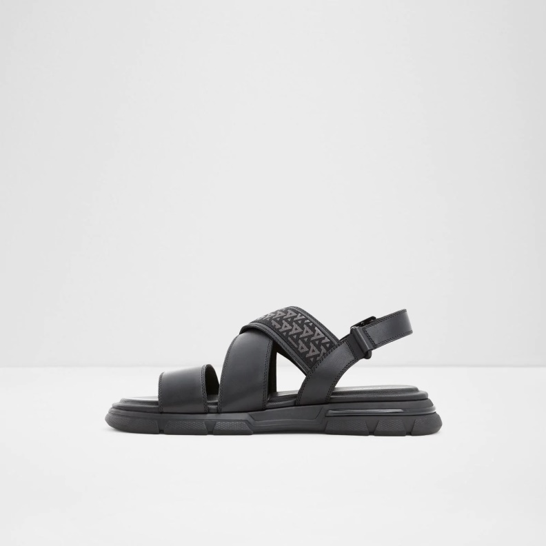 Black Fashion Aldo Boane Flat Sandals