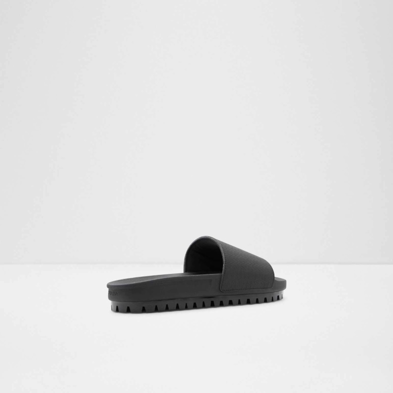 Black Fashion Aldo Mazaro Slide Sandals