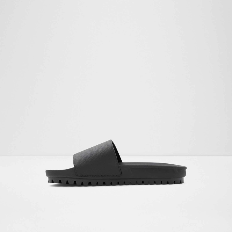 Black Fashion Aldo Mazaro Slide Sandals
