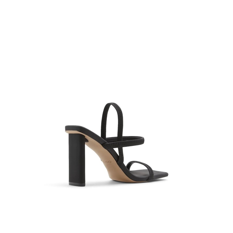 Black Fashion Aldo Okurra Heeled Sandals Slip Ons