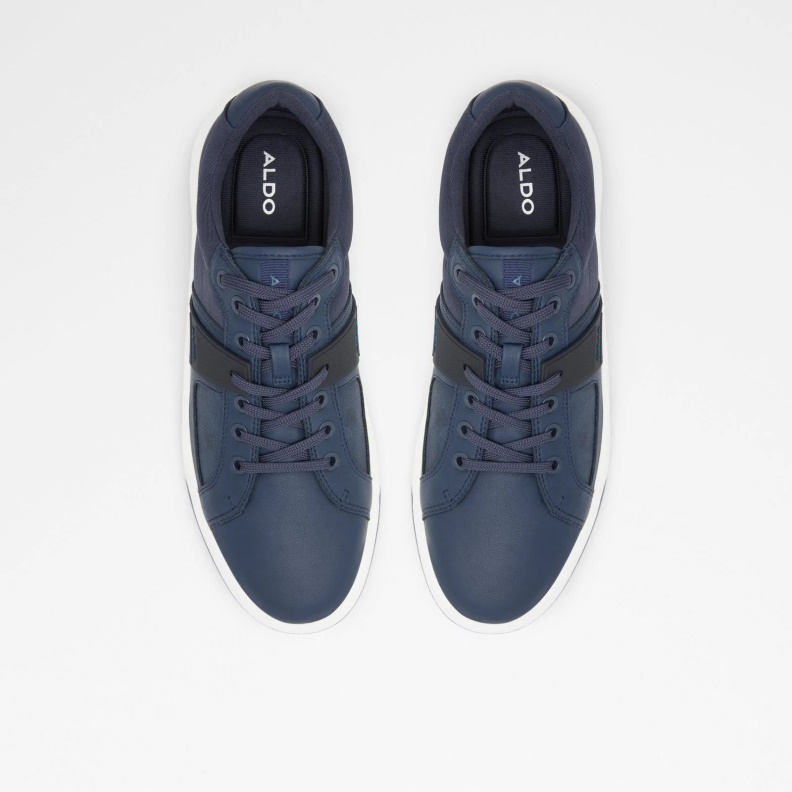 Blue Aldo Fashion Makau Low Top Sneakers Lace Up