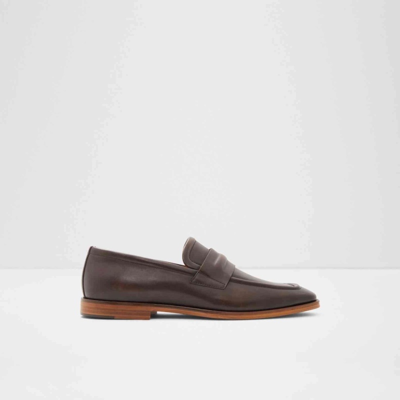 Brown Fashion Aldo Bronson Loafers Slip On