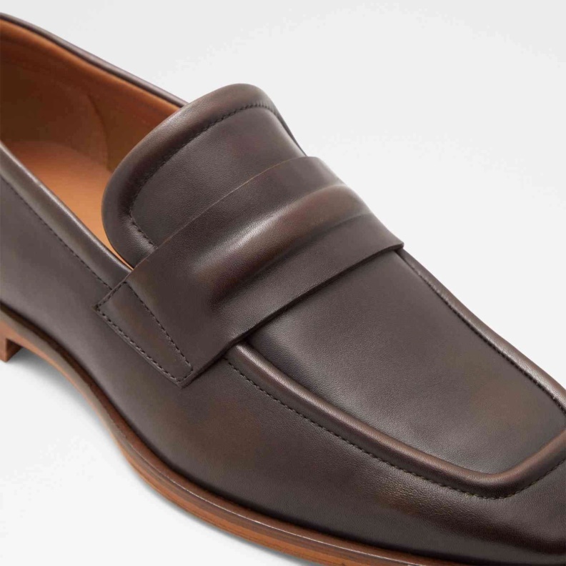 Brown Fashion Aldo Bronson Loafers Slip On