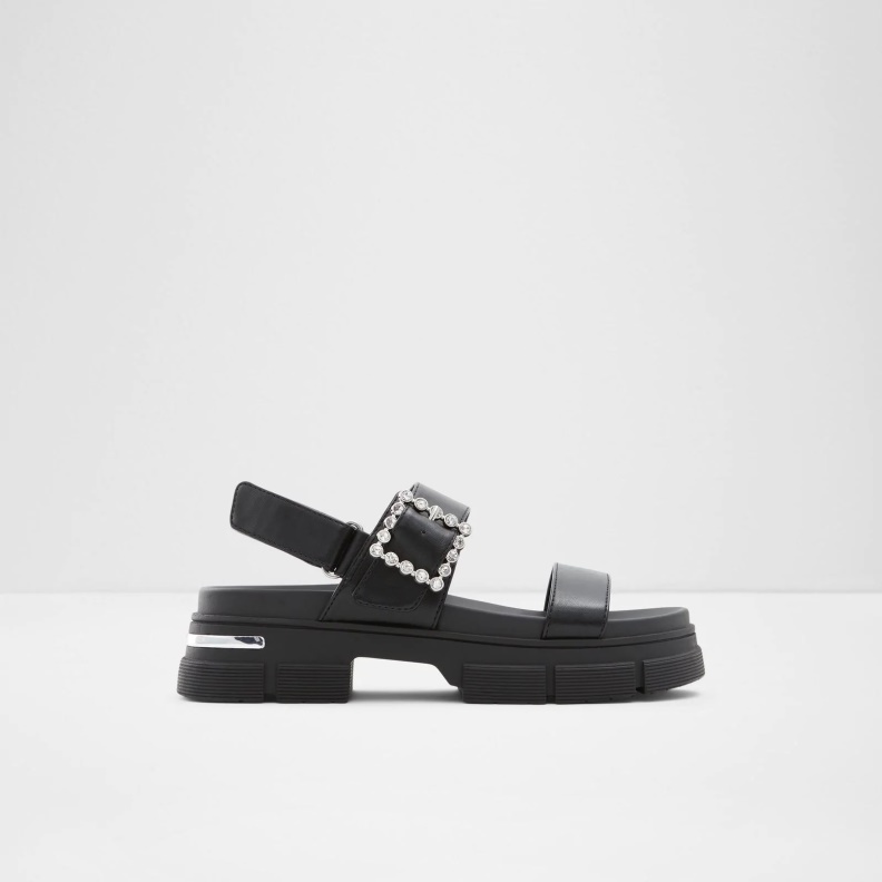 Corinne Flat Sandals Aldo Fashion Black