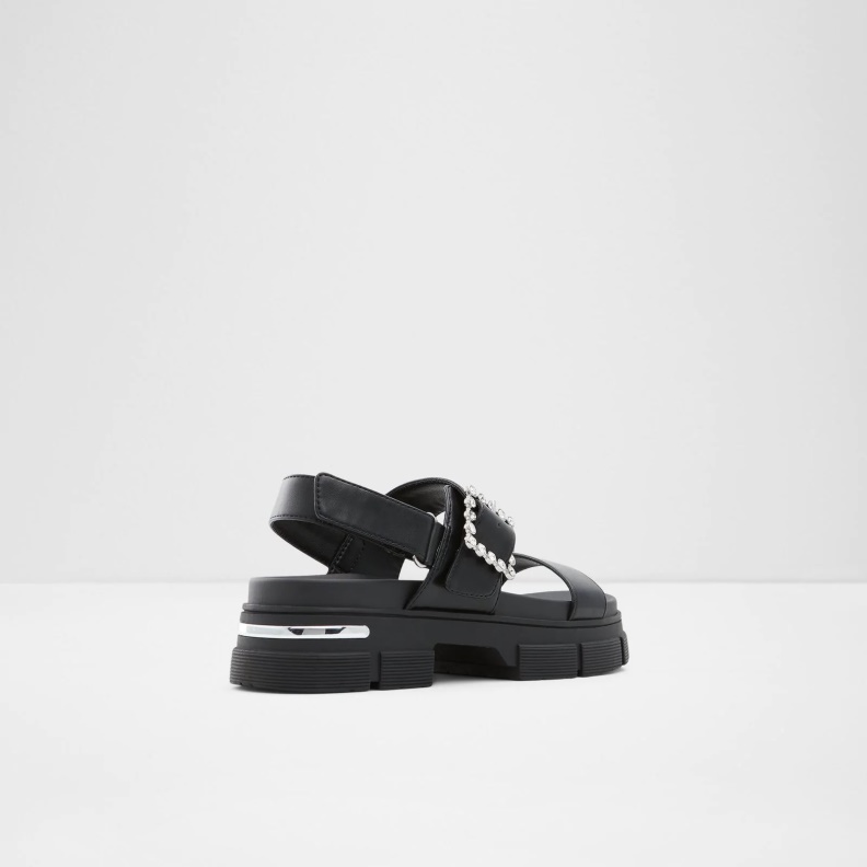 Corinne Flat Sandals Aldo Fashion Black