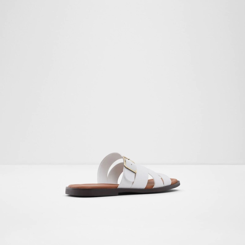 Dampel Flat Sandals Fashion White Aldo