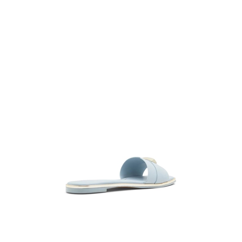 Darine Flat Sandals Slide Aldo Fashion Blue