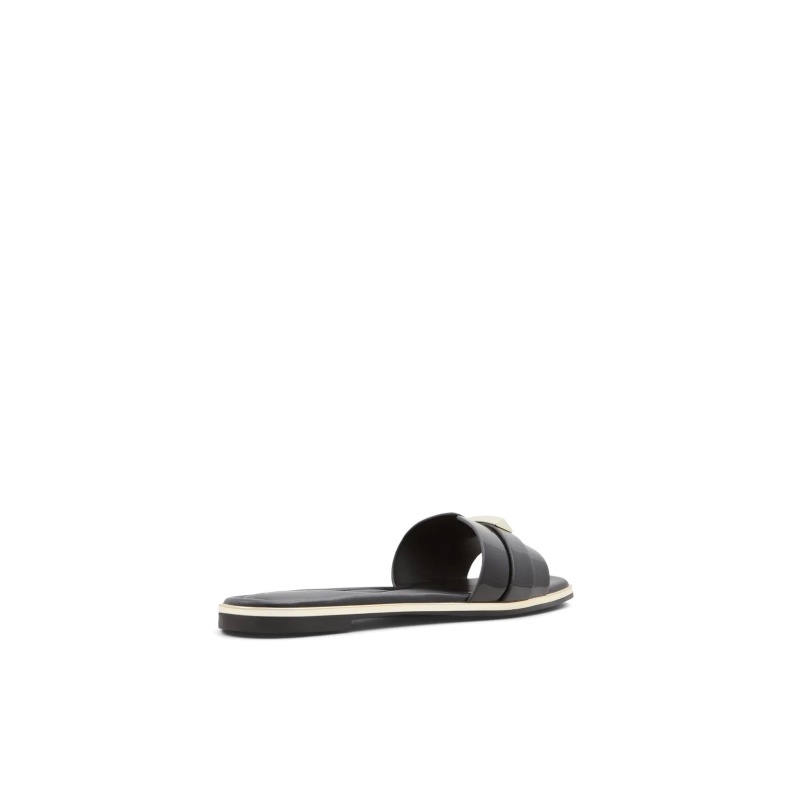 Darine Flat Sandals Slide Fashion Black Aldo