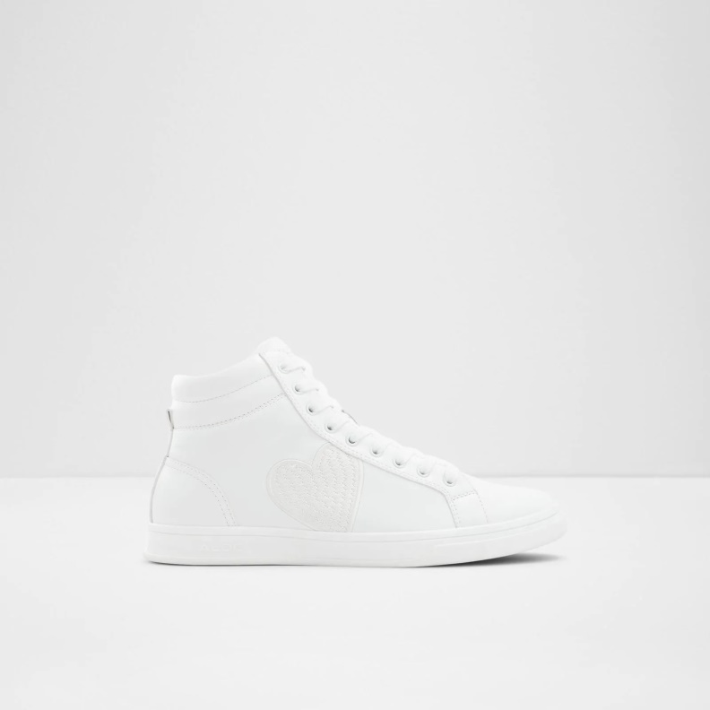 Fashion Aldo Cupido High Top Sneakers Lace Up White
