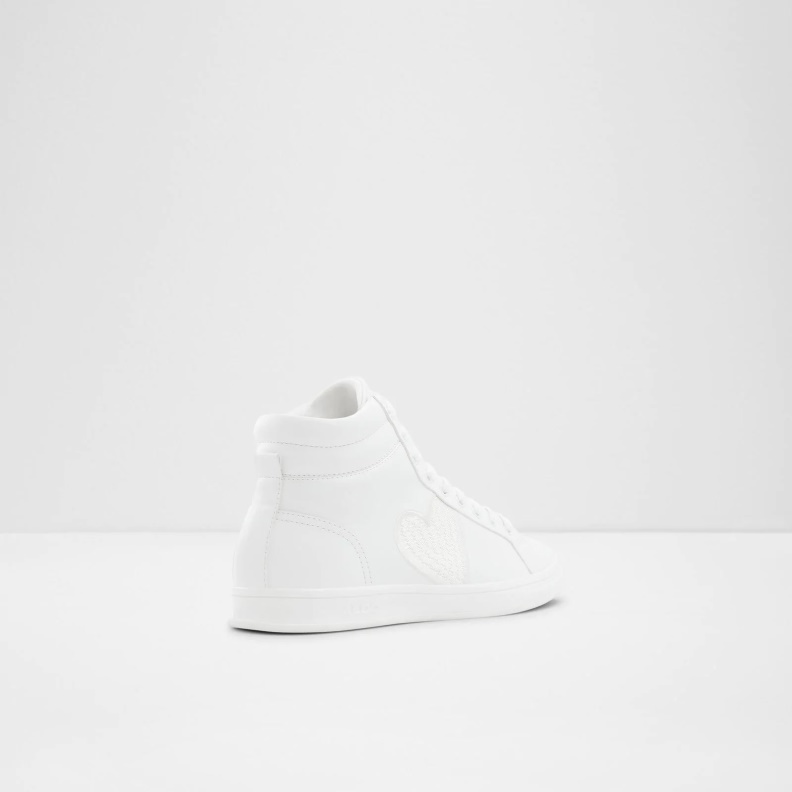 Fashion Aldo Cupido High Top Sneakers Lace Up White