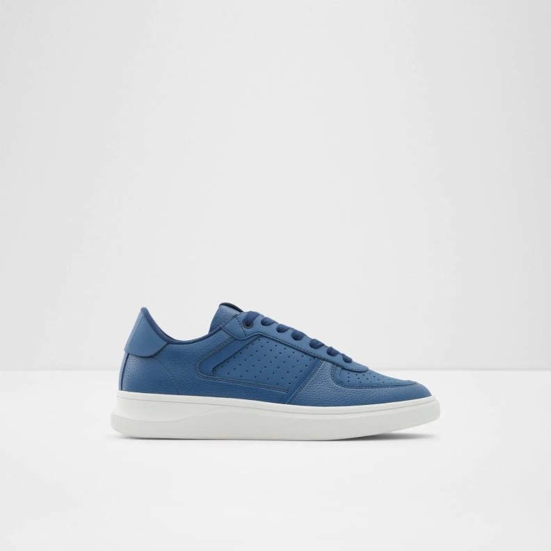 Fashion Aldo Drishtia Low Top Sneakers Lace Up Blue