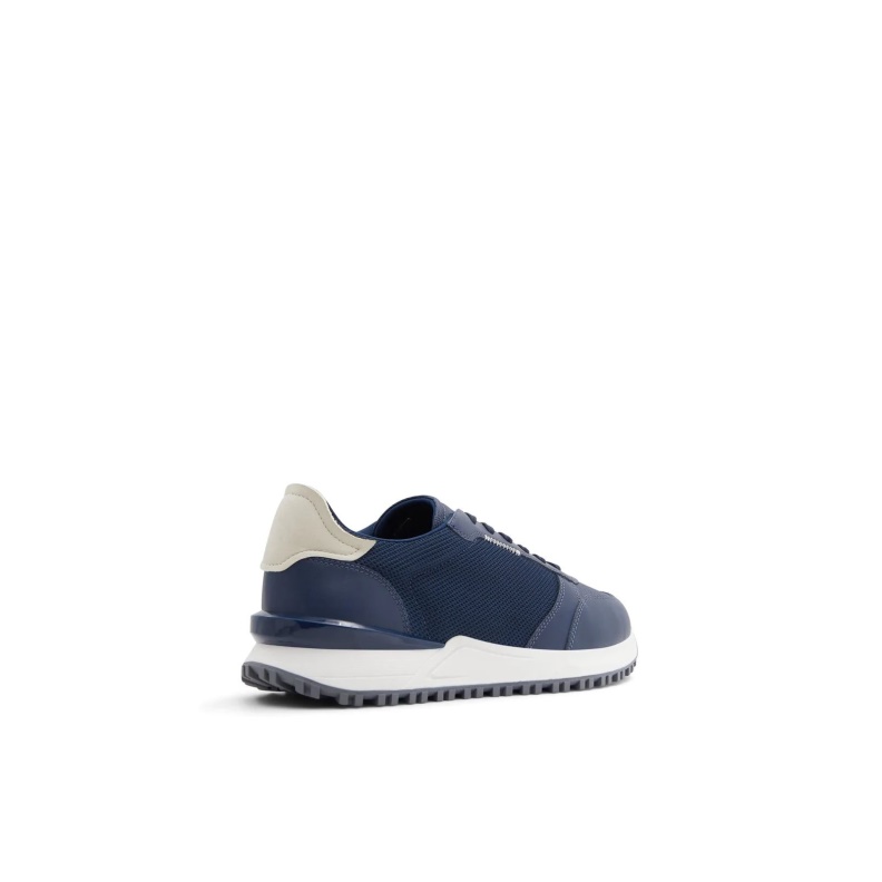 Fashion Aldo Mintwood Low Top Sneakers Lace Up Blue