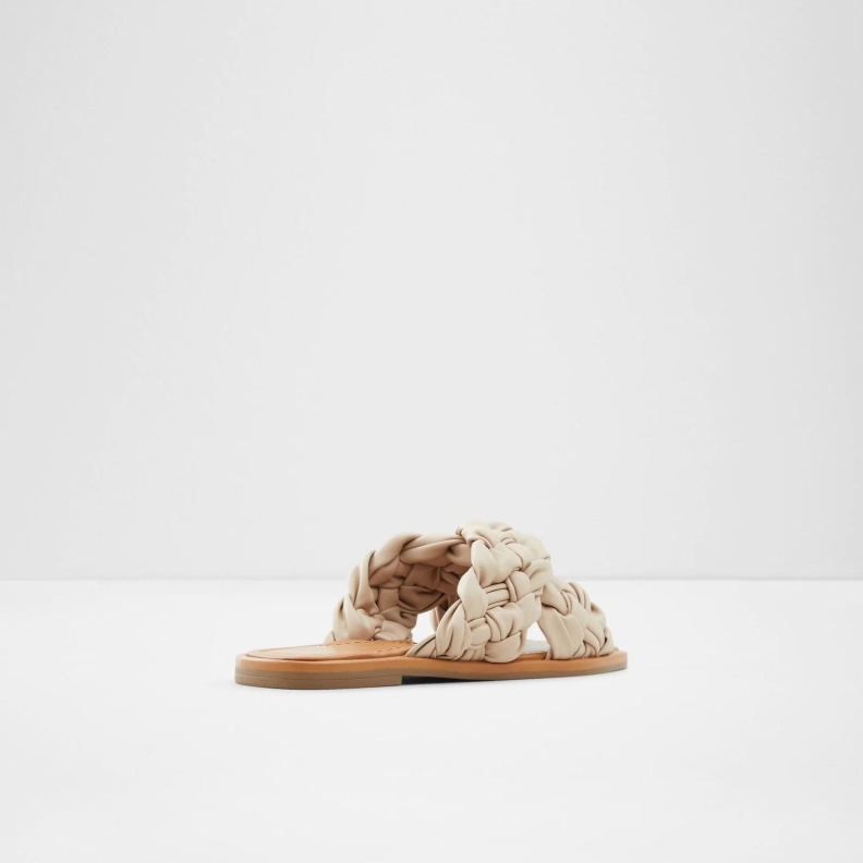 Fashion Aldo Pink Wovina Flat Sandals