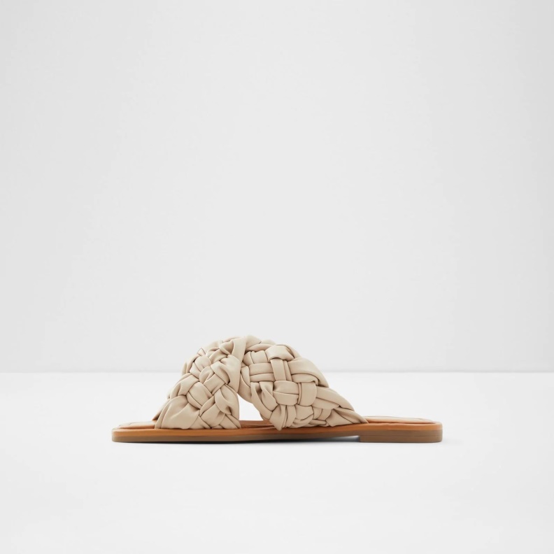 Fashion Aldo Pink Wovina Flat Sandals