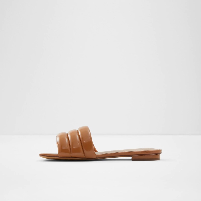 Fashion Beige Aldo Goani Flat Sandals