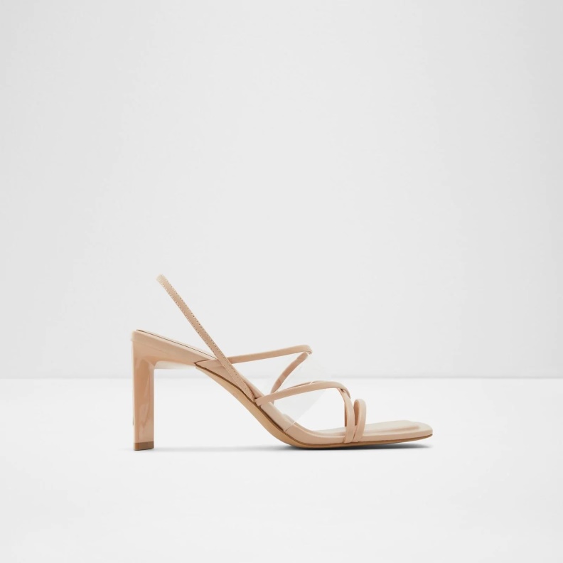 Fashion Beige Aldo Jennifer Heeled Sandals High Heels