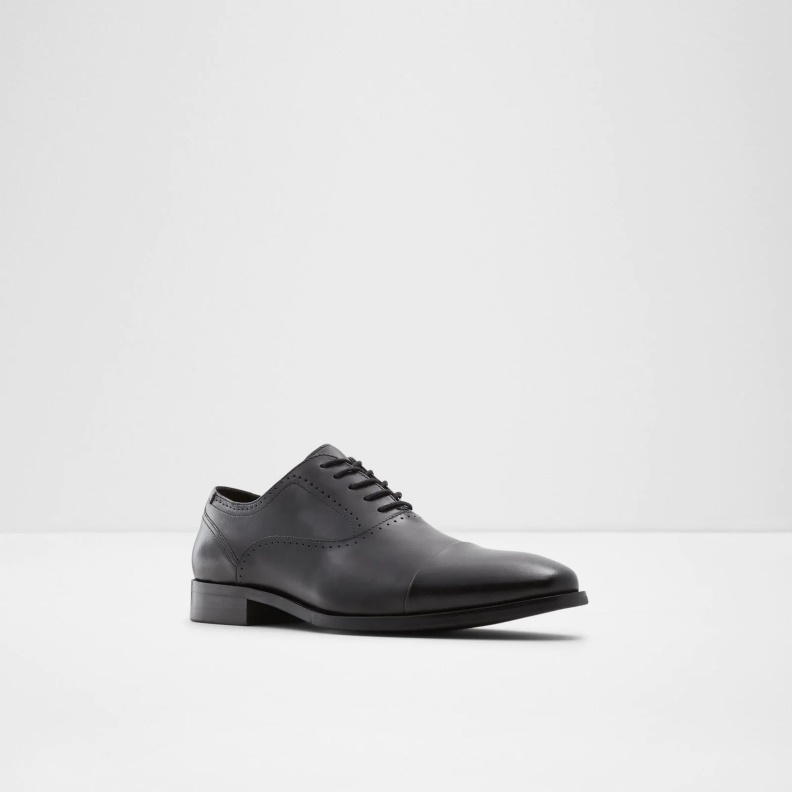 Fashion Black Aldo Abawienflex Oxfords And Lace Ups