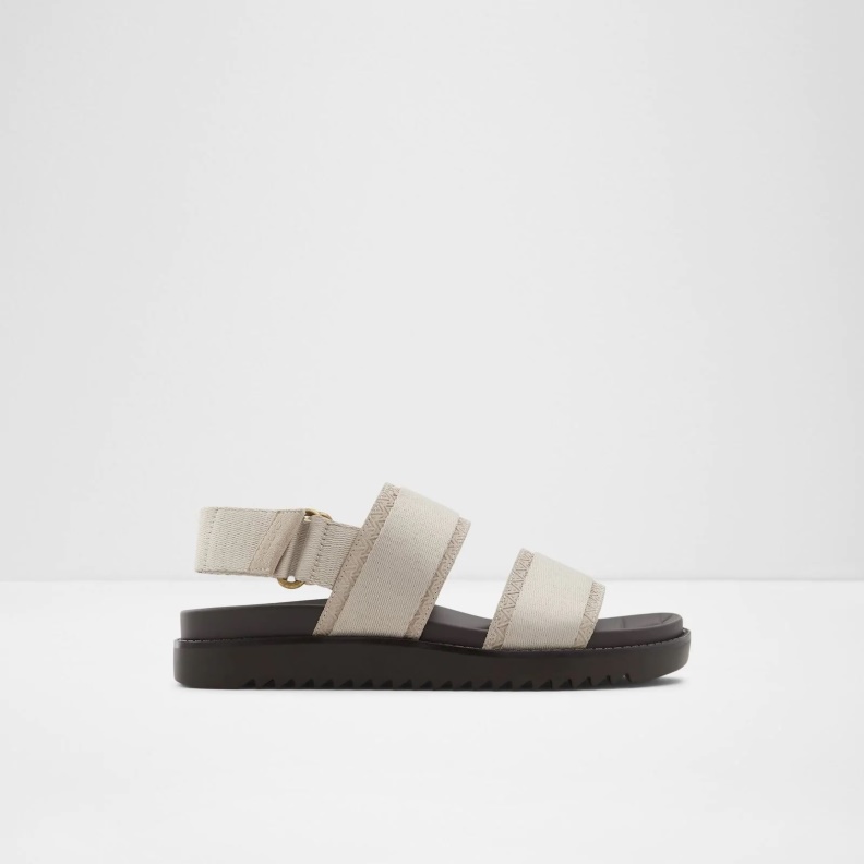 Fashion Brown Aldo Strappa Flat Sandals