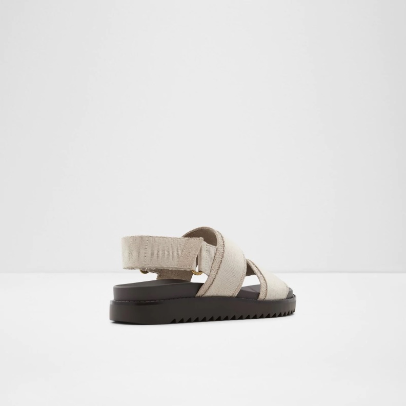 Fashion Brown Aldo Strappa Flat Sandals