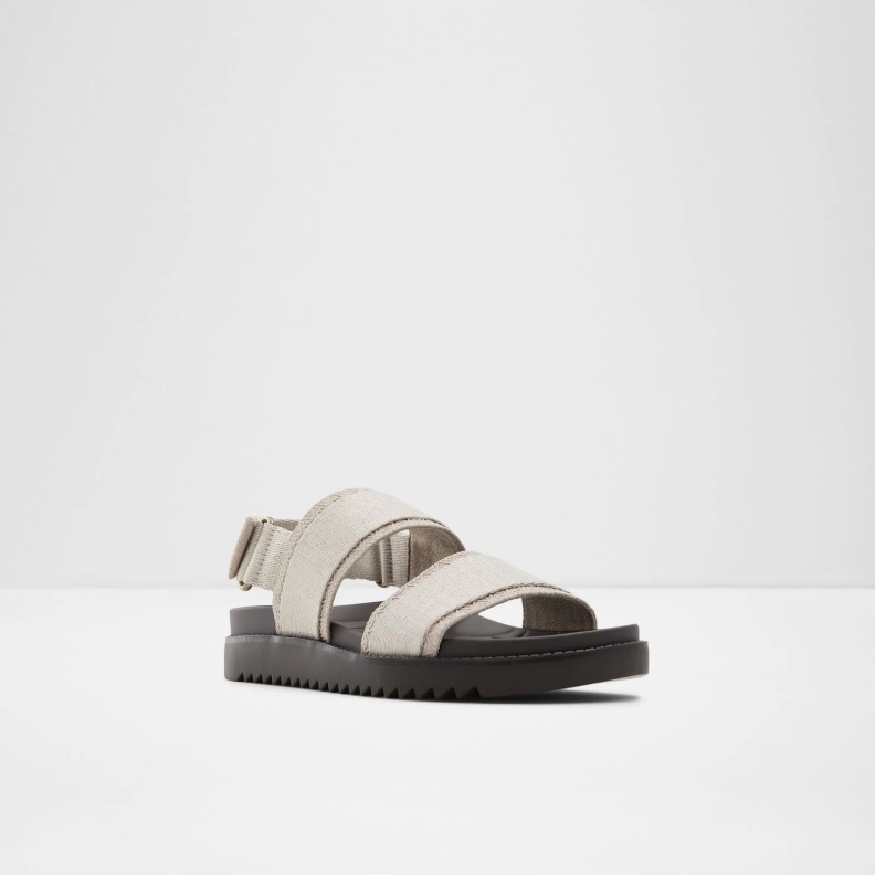 Fashion Brown Aldo Strappa Flat Sandals