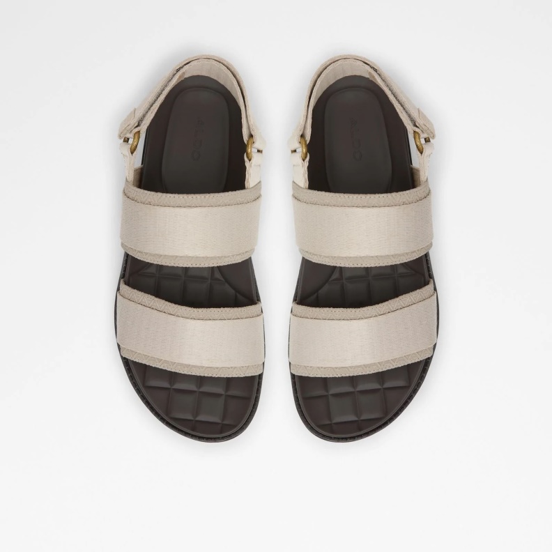 Fashion Brown Aldo Strappa Flat Sandals