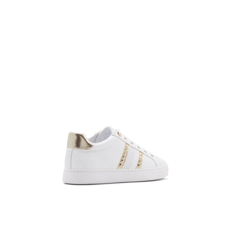 Fashion White Lavie Low Top Sneakers Lace Up Aldo