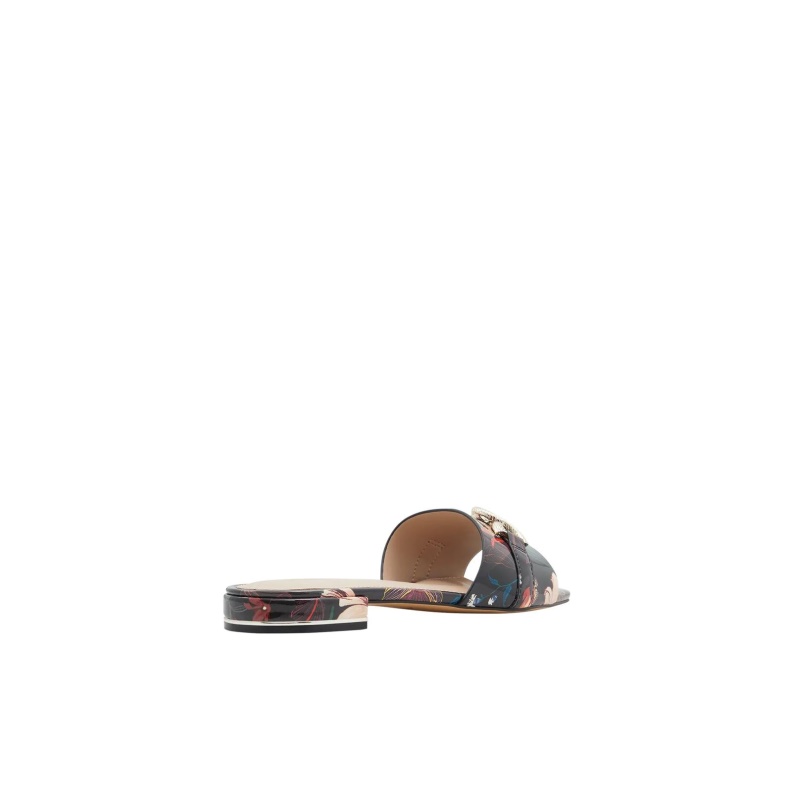 Hayhar Flat Sandals Slide Black Aldo Fashion