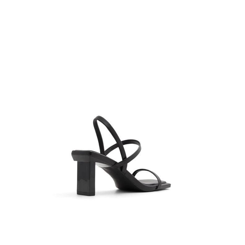 Lokurr Heeled Sandals Ankle Strap Black Aldo Fashion
